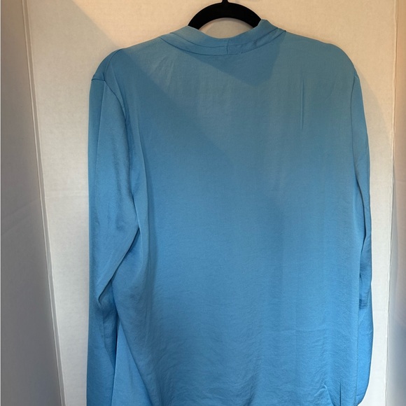 Bar III Light Blue Women's Blouse - Picture 3 of 4